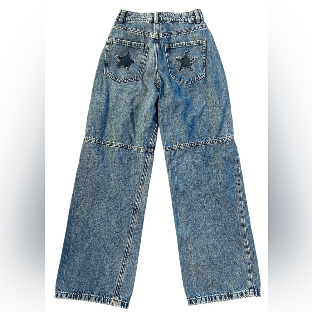 Garage Women's Light Blue Wide Leg Jeans
